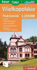 MAPA WIELKOPOLSKIE PODRÓŻOWNIK1:250 000