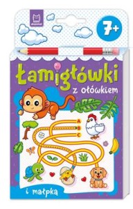 ŁAMIGŁÓWKI Z OŁÓWKIEM I MAŁPKĄ.OD 7 LAT