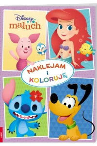 AMEET DISNEY MALUCH.NAKLEJAM IKOLORUJĘ