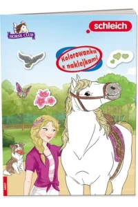 AMEET SCHLEICH HORSE CLUB.KOLOROWANKA Z NAKLEJKAMI