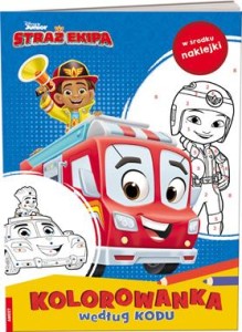 AMEET DISNEY STRAŻ EKIPA.KOLOROWANKA WEDŁUG KODU