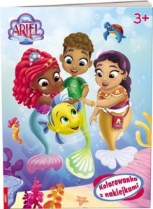 AMEET DISNEY ARIEL.KOLOROWANKAZ NAKLEJKAMI