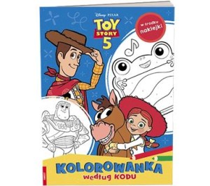 DISNEY/PIXAR TOY STORY 5.KOLOROWANKA WEDŁUG KODU