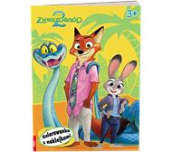 AMEET DISNEY ZWIERZOGRÓD 2.KOLOROWANKA Z NAKLEJKAMI