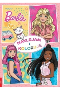 AMEET BARBIE DREAMTOPIA.NAKLEJAM I KOLORUJĘ.