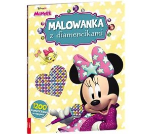 DISNEY MINNIE.MALOWANKA Z DIAMENCIKAMI