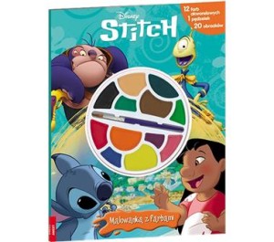 DISNEY STITCH.MALOWANKA Z FARBAMI