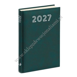 KALENDARZ 2027 B6 STANDARD ZIELONY