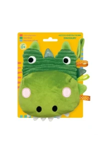 MIĘCIUTKA KSIĄŻECZKA PACYNKA.DINOZAURY