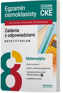 EGZAMIN 8-KLASISTY 2027 MATEMATYKA.ZADANIA Z ODP.REPETYTORIUM