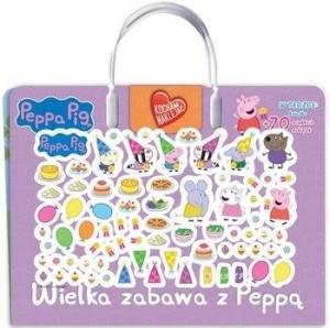 PEPPA PIG 70 NAKLEJEK KOCHAM