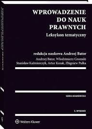 WPROWADZENIE DO NAUK PRAWNYCH.LEKSYKON TEMATYCZNY