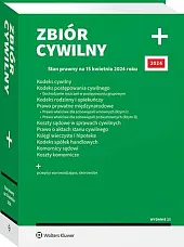 KODEKS CYWILNY.ZBIÓR PRZEPISÓW/03.01.2024