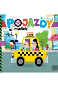 POJAZDY W MIEŚCIE.DUŻE PUZZLE
