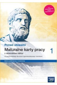 PONAD SŁOWAMI 1 MATURALNE KARTYPRACY Z P+R