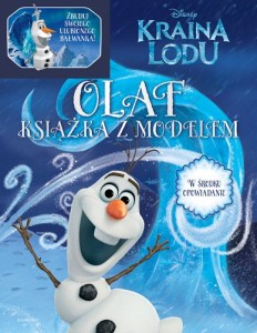 KRAINA LODU.OLAF KSIĄZKA Z MODELEM