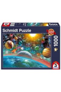 PUZZLE 1000 PQ PRZESTRZEŃ KOSMICZNA