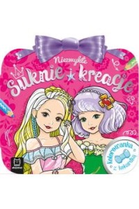 NIEZWYKLE SUKNIE I KREACJE KOLOROWANKA Z KOKARDKĄ