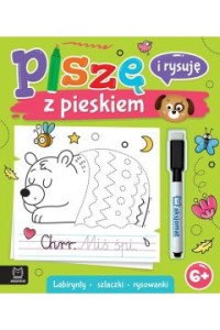 PISZĘ I RYSUJĘ Z PIESKIEM.LABIRYNTY SZLACZKI RYSOWANKI