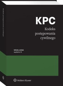 KODEKS POSTĘPOWANIA CYWILNEGO.PRZEPISY WYD.14