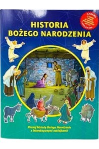 HISTORIA BOŻEGO NARODZENIA-ZABAWA Z NAKLEJKAMI