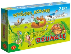 GRA WYŚCIGI KONNE/WYPRAWA PRZEZDŻUNGLĘ