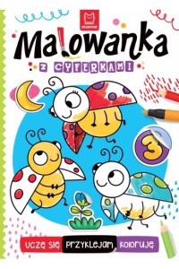 MALOWANKA Z CYFERKAMI.UCZĘ SIĘPRZYKLEJAM