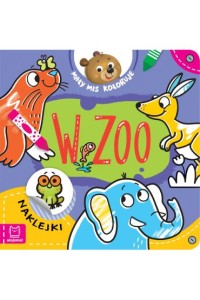 MAŁY MIŚ KOLORUJE.W ZOO