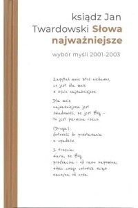 SŁOWA NAJWAŻNIEJSZE