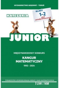 MATEMATYKA Z WESOŁYM KANGUREM.POZIOM JUNIOR 1992-2024