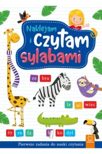 NAKLEJAM I CZYTAM SYLABAMI.PIERWSZE ZADANIA DO NAUKI CZYTANIA