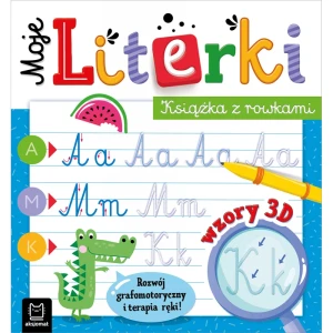 MOJE LITERKI.KSIĄŻECZKA Z ROWKAMI