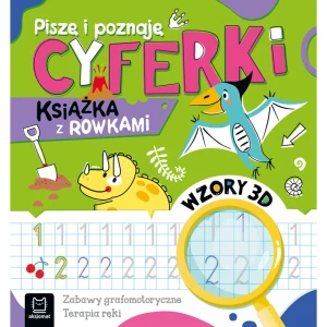 PISZĘ I POZNAJĘ.CYFERKI.KSIĄŻKAZ ROWKAMI