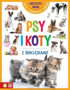 PSY I KOTY Z NAKLEJKAMI.WSZYSTKO WIEM