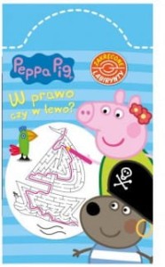 W PRAWO CZY W LEWO.PEPPA PIG ZAKRĘCONE LABITYNTY