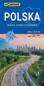 MAPA POLSKA SAMOCHODOWA POLSKI1:650 000