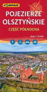 MAPA POJEZIERZE OLSZTYŃSKIE CZ.PÓŁNOCNA