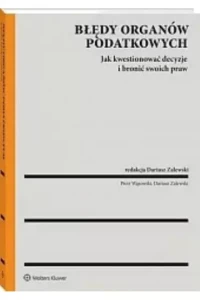 BŁĘDY ORGANÓW PODATKOWYCH