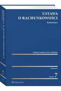 USTAWA O RACHUNKOWOŚCI.KOMENTARZ