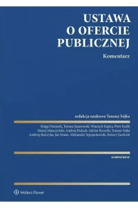 USTAWA W OFERCIE PUBLICZNEJ.KOMENTARZ