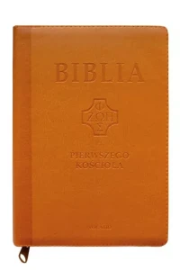 BIBLIA PIERWSZEGO KOŚCIOŁA BRĄZ Z SUWAKIEM