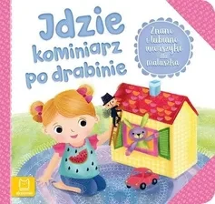 IDZIE KOMINIARZ PO DRABINIE