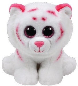 MASKOTKA RÓŻOWO BIAŁY TYGRYS