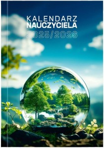KALENDARZ NAUCZYCIELA 2025/2026A5T PCV BEZBARWNY