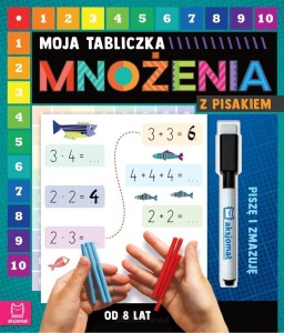 MOJA TABLICZKA MNOŻENIA Z PISAKIEM OD 8 LAT