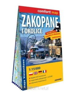 PLAN ZAKOPANE I OKOLICE 1:15 000