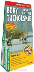 MAPA BORY TUCHOLSKIE KASZUBY KOCIEWIE