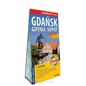 PLAN GDAŃSK GDYNIA SOPOT 1:26 000