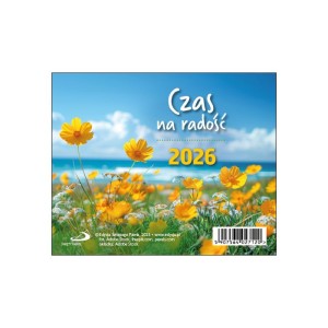KALENDARZ 2026 NA BIURKO CZAS NA RADOŚĆ