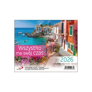 KALENDARZ 2026 NA BIURKO WSZYSTKO MA SWÓJ CZAS